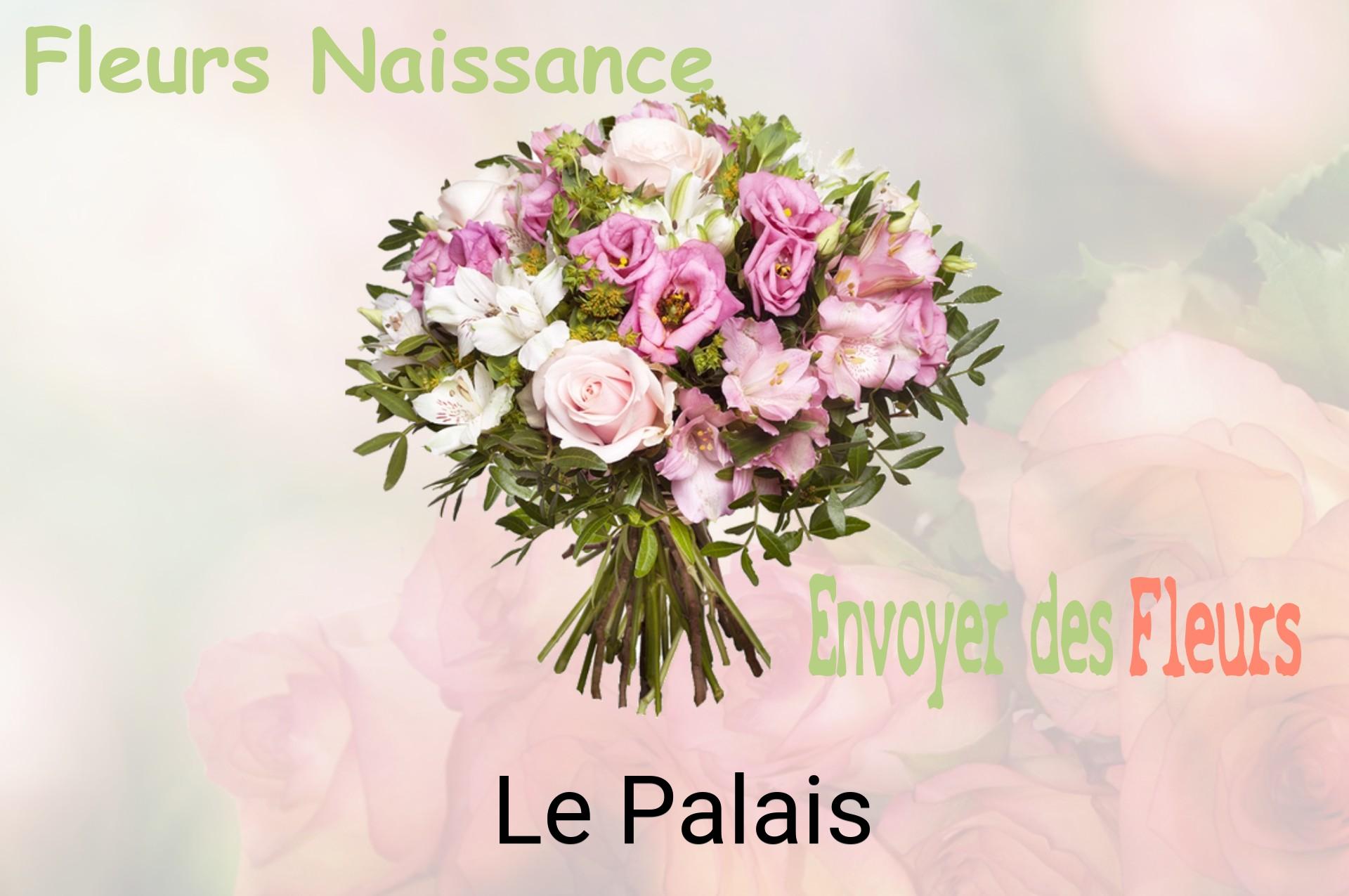 Bouquet de fleurs de naissance livré à Le Palais